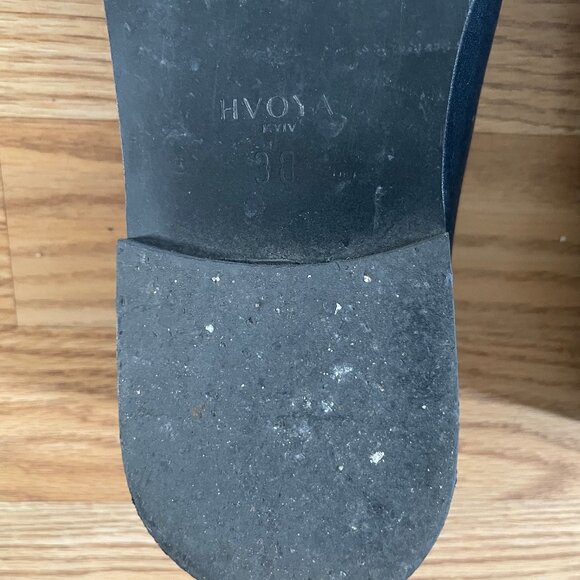 Hvoya Sunlight Hardware-Detailed Leather Ballet Flats Size 8 / 38 - Picture 5 of 6